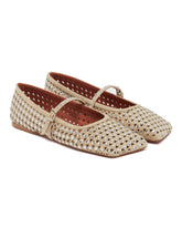 Ane Beige Heart Flats | PDP | Antonia