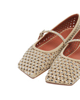Ane Beige Heart Flats | PDP | Antonia