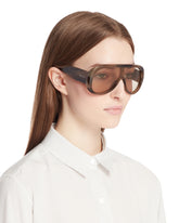 Beige Rectangular Sunglasses | All | Antonia