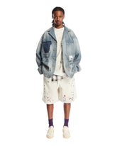 Blue Denim Work Jacket | PDP | Antonia