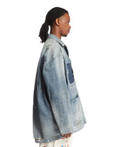 Blue Denim Work Jacket | PDP | Antonia