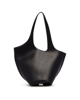 Black La Scoop Medium Tote Bag | PDP | Antonia