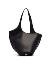 Black La Scoop Medium Tote Bag | PDP | Antonia