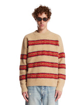 Beige Striped Sweater | All | Antonia