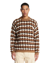 Maglione in Misto Lana con Motivo Geometrico | PDP | Antonia