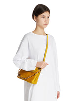 Yellow Medium Chain Shoulder Bag | PDP | Antonia