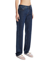 Blue Straight-Leg Jeans | PDP | Antonia