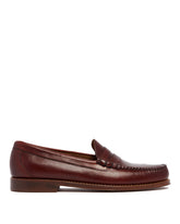 Brown Weejuns Larson Loafers | PDP | Antonia