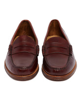 Brown Weejuns Larson Loafers | PDP | Antonia