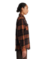 Brown Tartan Shirt | PDP | Antonia