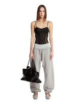 Gray Cotton Pants | PDP | Antonia