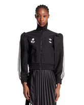 Adidas Originals x Willy Chavarria Black Zip Blouse | PDP | Antonia