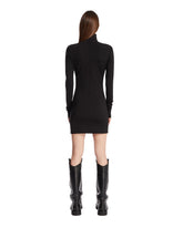 Black Mini Dress with Zip | PDP | Antonia