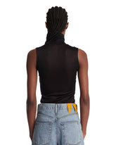 Top In Seta Trasparente Nero | PDP | Antonia