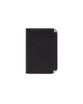 Black Trifold Leather Wallet | PDP | Antonia