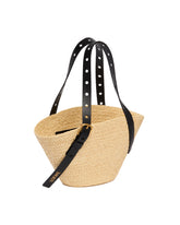LOEWE Paulas Ibiza Small Punch Hole Basket Bag | PDP | Antonia
