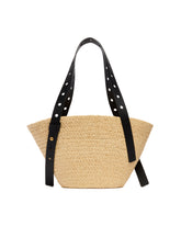 LOEWE Paulas Ibiza Small Punch Hole Basket Bag | PDP | Antonia