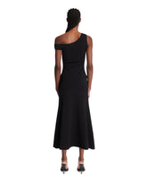 Black Off-Shoulder Midi Dress | PDP | Antonia