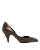 Brown Leather Pumps | PDP | Antonia