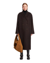Brown Double Breast Coat - Toteme donna | PLP | dAgency