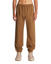 Brown Wool-Blend Trousers | PDP | Antonia