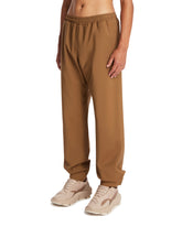 Brown Wool-Blend Trousers | PDP | Antonia