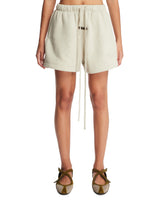 Light Beige Cotton Shorts | PDP | Antonia