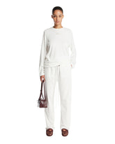 White Long Sleeve T-Shirt. | PDP | Antonia