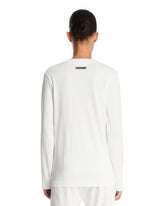 White Long Sleeve T-Shirt. | PDP | Antonia