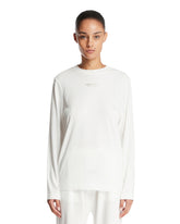 White Long Sleeve T-Shirt. | PDP | Antonia