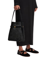 Borsa Belted In Cavallino Nera | PDP | Antonia