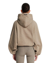 Beige Cotton Hoodie | PDP | Antonia