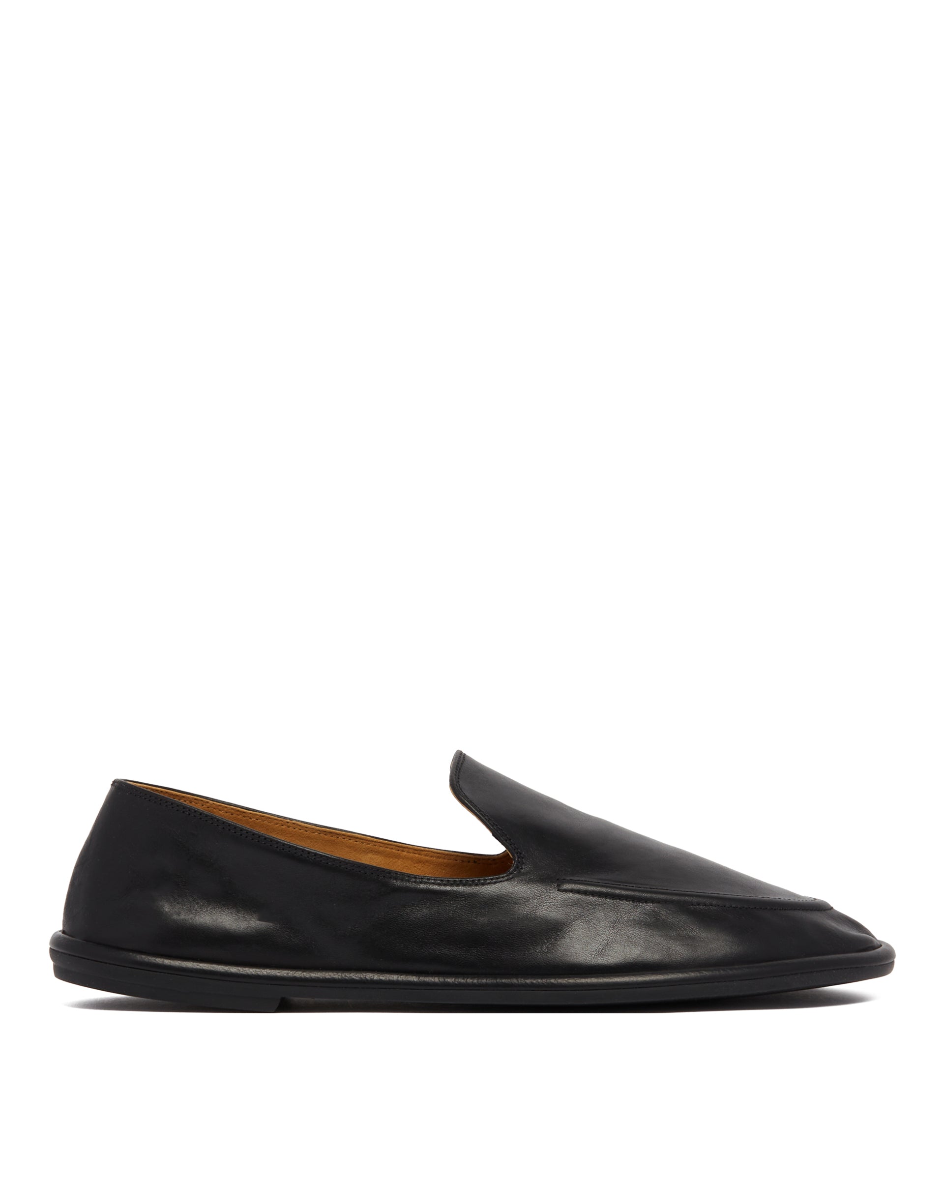靴 THE ROW canal loafer Canal leather loafers in black - The Row | Mytheresa