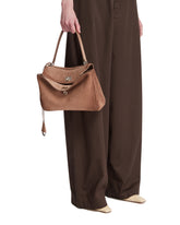 Brown Small Rodeo Suede Bag | PDP | Antonia