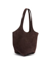 Brown La Scoop Medium Tote Bag | PDP | Antonia