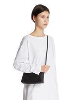 Borsa A Tracolla Rene in Pelle Nera | PDP | Antonia