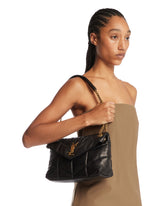 Black Small Puffer Bag | PDP | Antonia