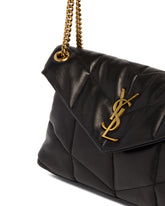 Black Small Puffer Bag | PDP | Antonia