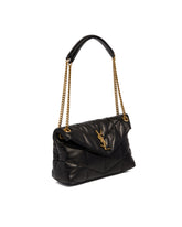 Black Small Puffer Bag | PDP | Antonia