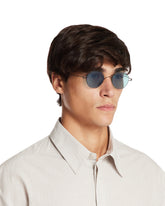 Silver Air Rim Titanium 8218 Sunglasses | PDP | Antonia