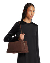 Brown Leather Shoulder Bag | PDP | Antonia