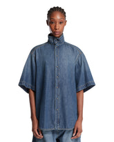 Dark Blue Denim Shirt | PDP | Antonia