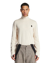 White Polartec Turtleneck | PDP | Antonia