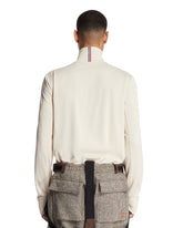 White Polartec Turtleneck | PDP | Antonia