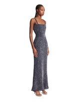 Long Knit Dress with Sequins | PDP | Antonia