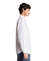White Esetan Cotton Shirt | PDP | Antonia