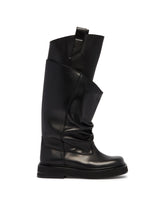 Black New Robin Passeggiata Combat Boots | PDP | Antonia