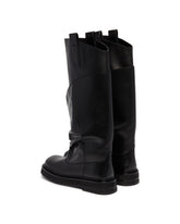 Black New Robin Passeggiata Combat Boots | PDP | Antonia