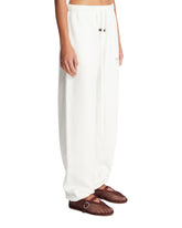 White Drawstring Pants | PDP | Antonia