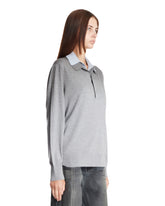 Gray Koyat Silk Polo | PDP | Antonia